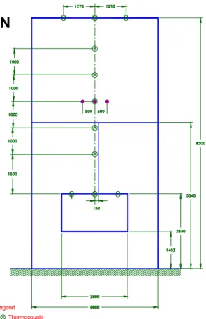 Figure 1. Test facility (front view).