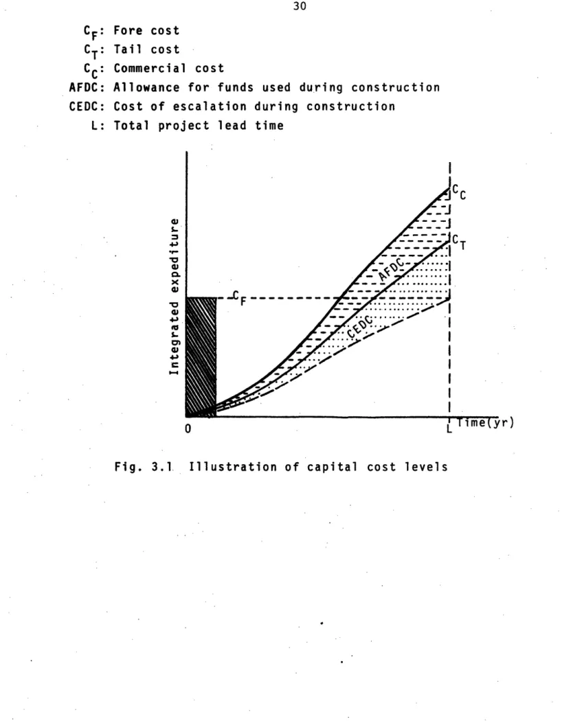 Fig.  3.1  Illustration  of  capital  cost  levels