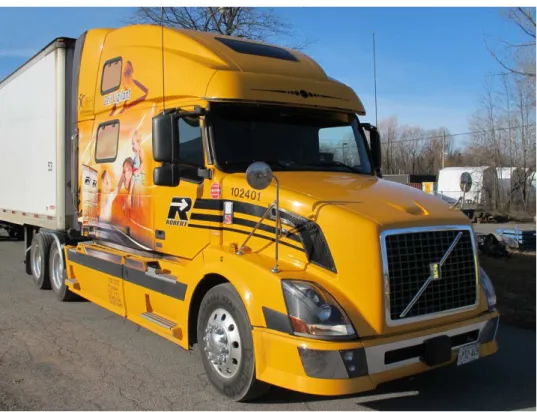 Figure 11: West coast mirrors on subject vehicle 