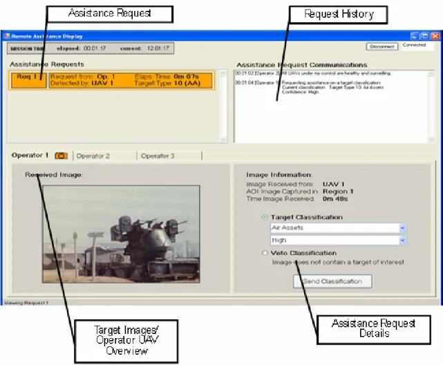 Figure 8.  Remote Assistance Display. 