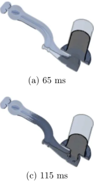 Figure 4: filling sequence, single ring