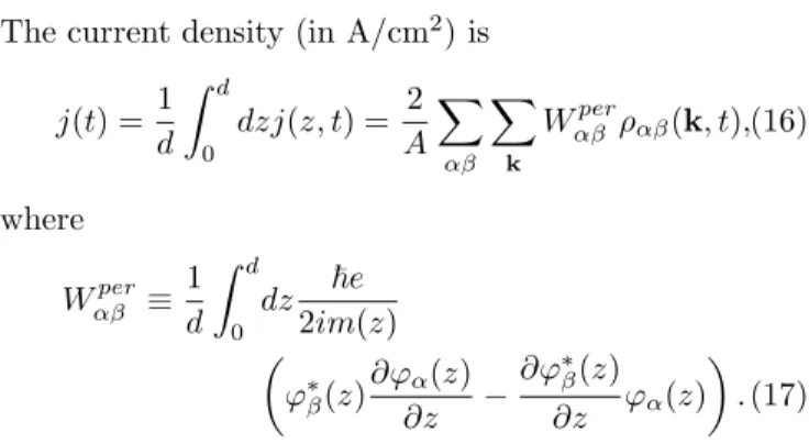 FIG. 8. Energy resolved electron density and the most sig- sig-nificant basis states |ϕ α (z)| 2 (a