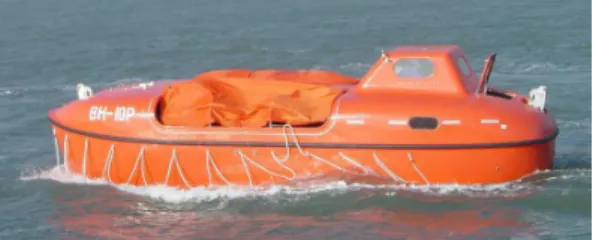 Figure 4: Totally enclosed lifeboat 