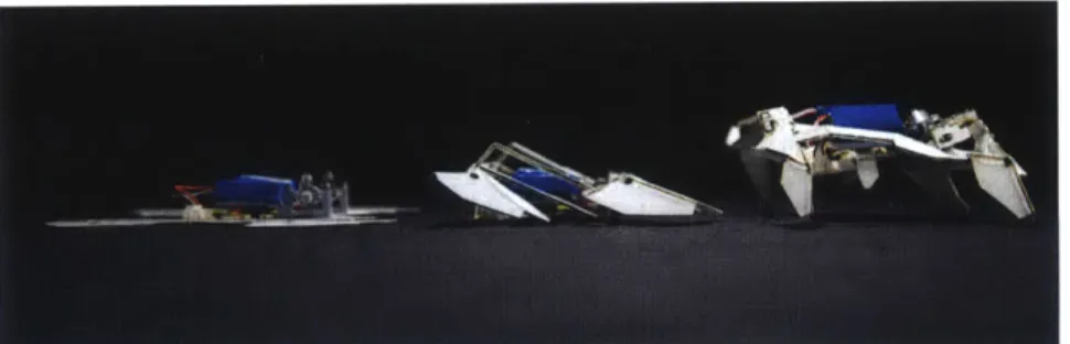 Figure  45: Pre-streched  Polyeth- Polyeth-ylene sheets  allow  for one  time self-assemblies.