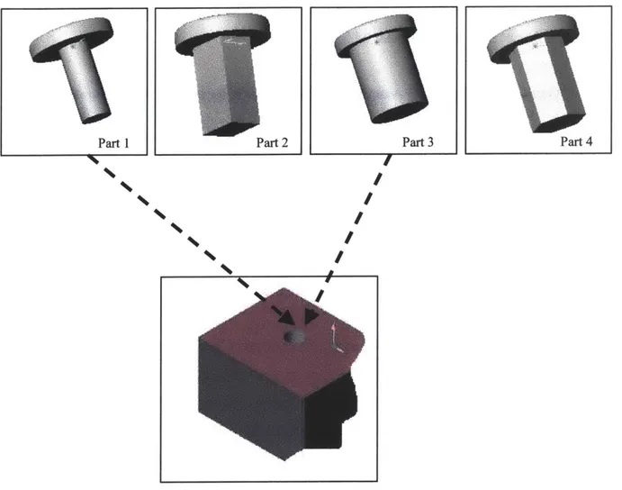 Figure 14:  Using  topological  information for automating CAD  assembly