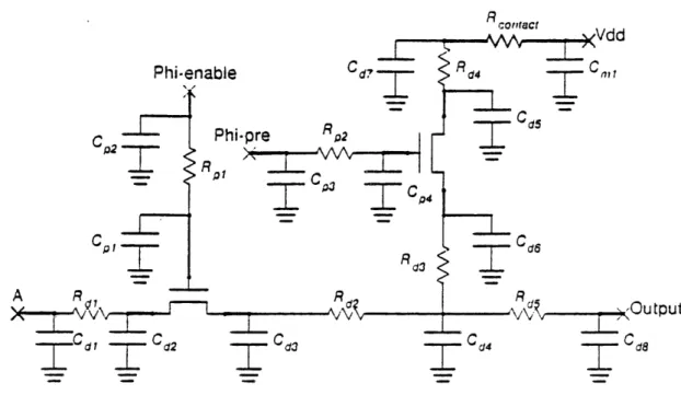 Figure  3-1 2: Complete Extracted  FNetwork  of Example  Layout