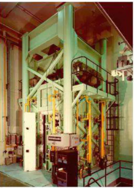 Figure 7 shows the column furnace chamber.  