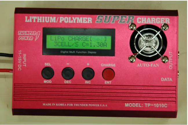 Figure 2-1: Thunder Power 1010C Lithium Battery Charger