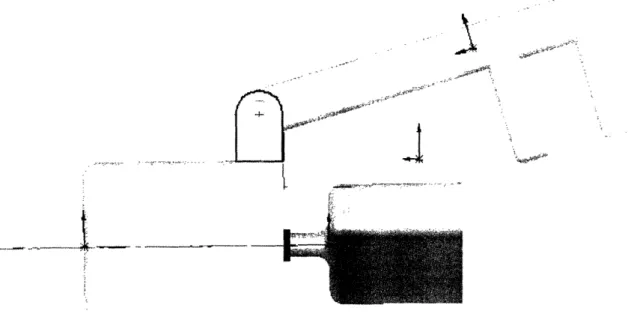 Figure  3.4:  Side  view  of  attaching  mechanism