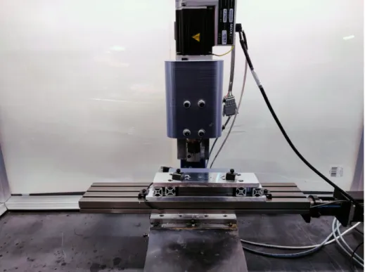 Figure 2-5: Machine used for experimentation