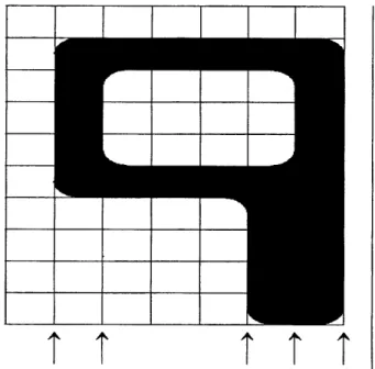 Figure 4.  MICR Symbol  of Character "Nine"