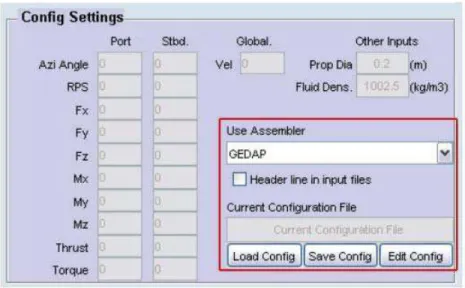 Figure 7: Saving a configuration 