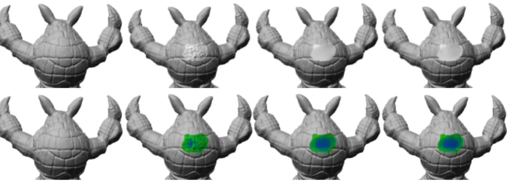 Fig. 10. An input image for the armadillo experiment.