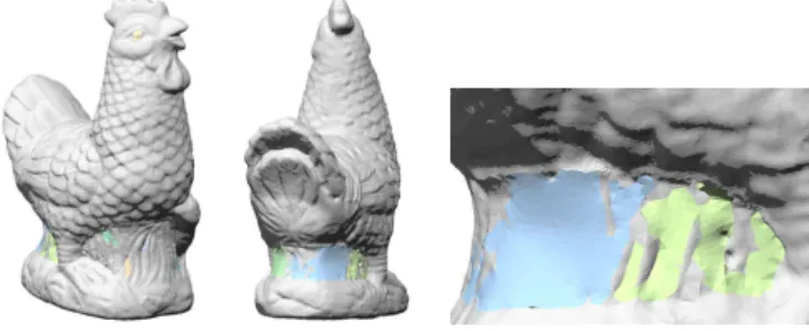 Fig. 12. Chicken model filled by minimizing E P C .