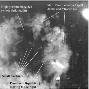 Figure  4  is  the  load  record  from  one  of  the  present tests on a polycrystalline ice sample
