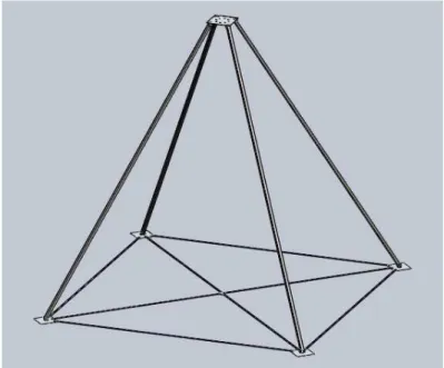 Figure 6: Assembled frame structure 2.3.2 Pendulum Arm Assembly