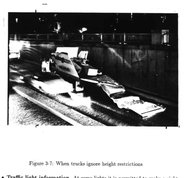 Figure  3-7:  When  trucks  ignore  height  restrictions