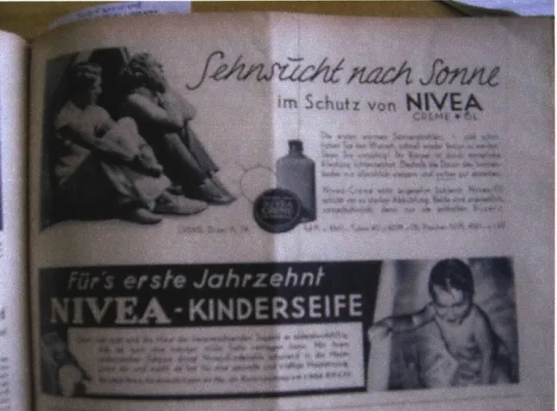 Figure 3.  1933  (Vol.  17)  Nivea  advertisement.