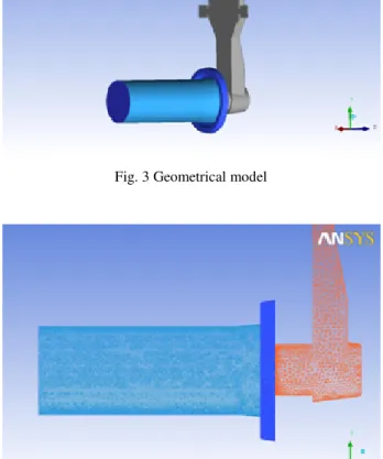 Fig. 3 Geometrical model 