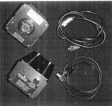 Figure 3.  The Near Infrared  (NIR) camera with universal power  supply, plug and power cable.