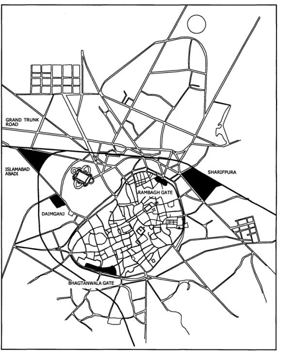 Fig  20.  Muslim  intra-city  clustering  into new  and  existing  Muslim  majority  clusters with  the  density  of  these  isolated  pockets intensified.