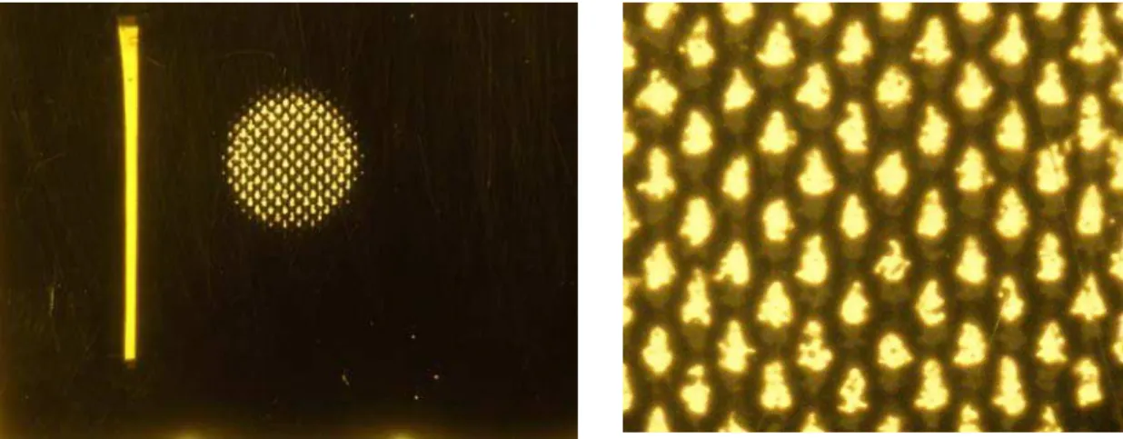 Fig. 10 shows the image taken by the camera (Left) and the cropped image (Right) using  Matlab 