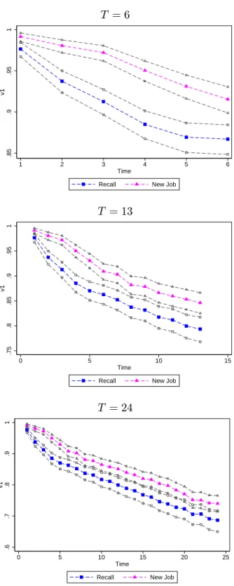 Figure 5: Survival function, GIG mixture