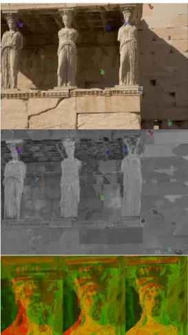 Fig. 3. Views of the Erechtheion model.