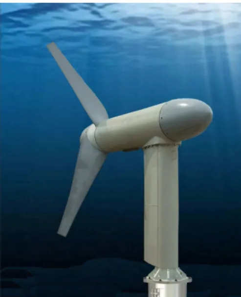 Figure 2 - Kinetic Energy Turbine (verdantpower.com) 