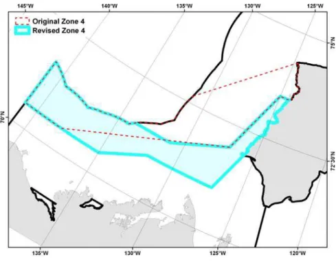 Figure 4: Proposed change in the boundary for Zone 4 