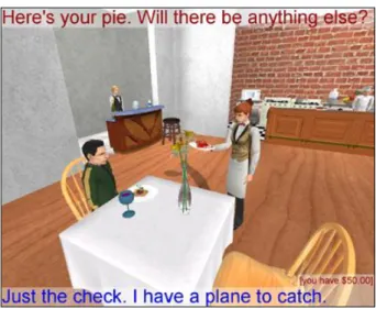 Figure 1. Screenshot from The Restaurant Game. 