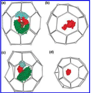 Figure 6a shows the NH molecule in the large cage in hexagonal structure H analyzed by Rietveld refinement (Table S5 and Figure S5 in Supporting Information)