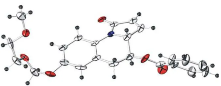 Figure 2 X-ray crystal structure of compound 1 9