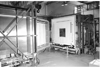 Figure 3: Air leakage and sample conditioning test facility 