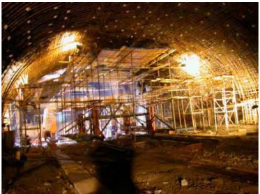 Figure 5. A general view of the construction underway 