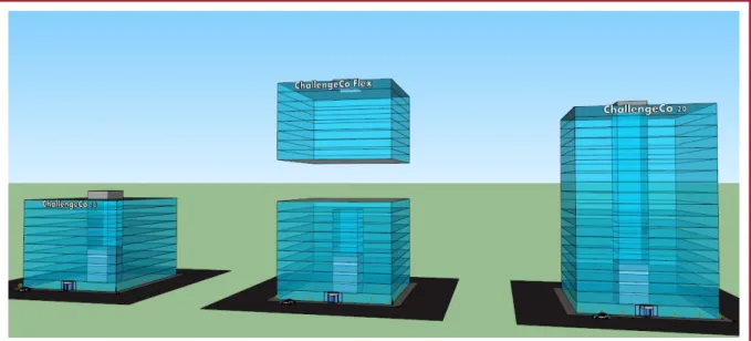 Figure 11: Three ChallengeCo Tower Options 