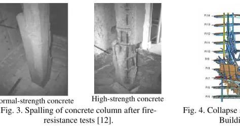 Fig. 4. Collapse simulation of WTC  Building 7 [1]. 