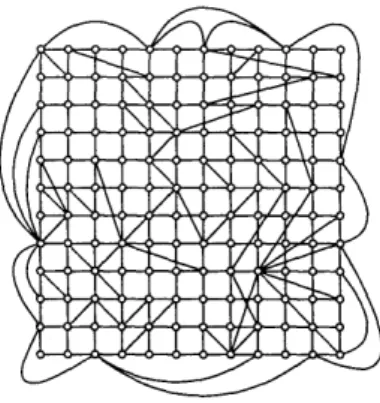 Figure  7-1:  An  augmented  12 x  12 grid  with  span  8.