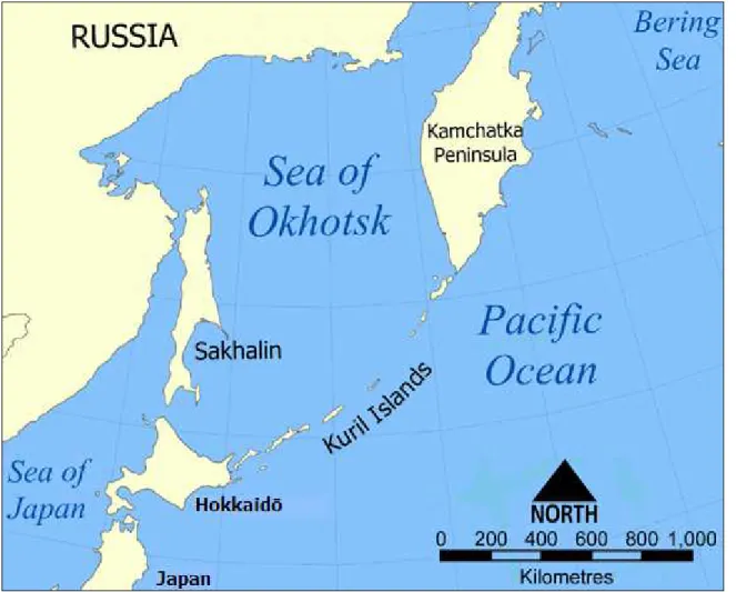 Figure I — Map of Sakhalin Island (Wikipedia, 2007) 