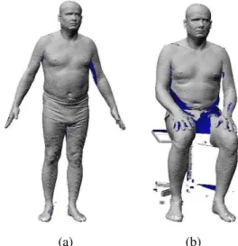 Figure 3. Two postures used for classification.