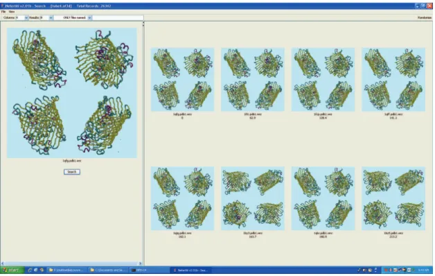 Figure 1: The CAPRI Visual Data Mining System for Proteins 