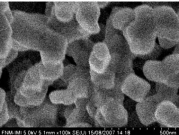 Fig. 1 Particle size distribution of the conventional and sieved nanostructured YSZ powders