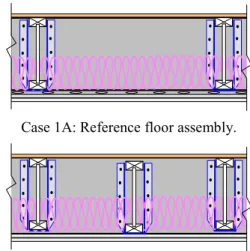 Figure 1: Floor ceiling assemblies used in this study. 