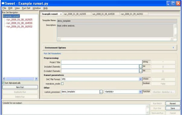 Figure 4. GUI generated from template. 