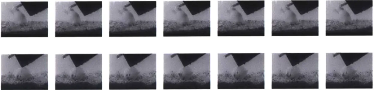 Figure  4-1:  Sample  videos  from  the  mice  dataset  (1  out  10  frames  displayed  with  a frame  rate  of  15  Hz)  to illustrate  the  fact  that  the  mice  behavior  is  minute.