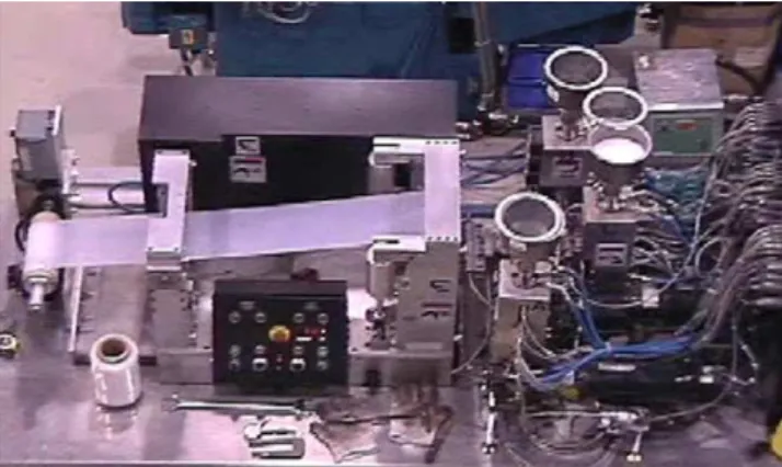 Fig. 1. Randcastle extrusion film line used for membranes forming.