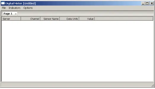 Figure 1: Digital Meter start-up screen