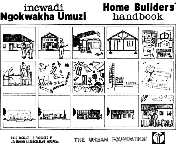 Figure  6  Self-build  housing  handbook.  (The  Urban Foundation.)