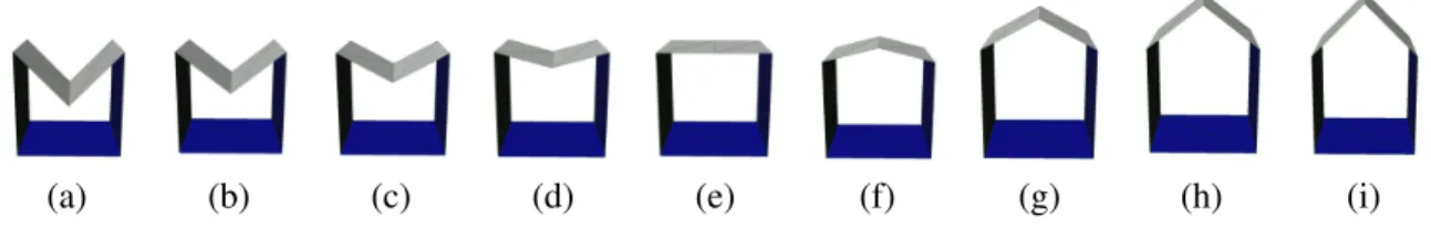 Figure 10 shows the morph between two poses of a model of a human being. The deformed pose of the model was found using the automatic technique by Baran and Popovi´c [3]