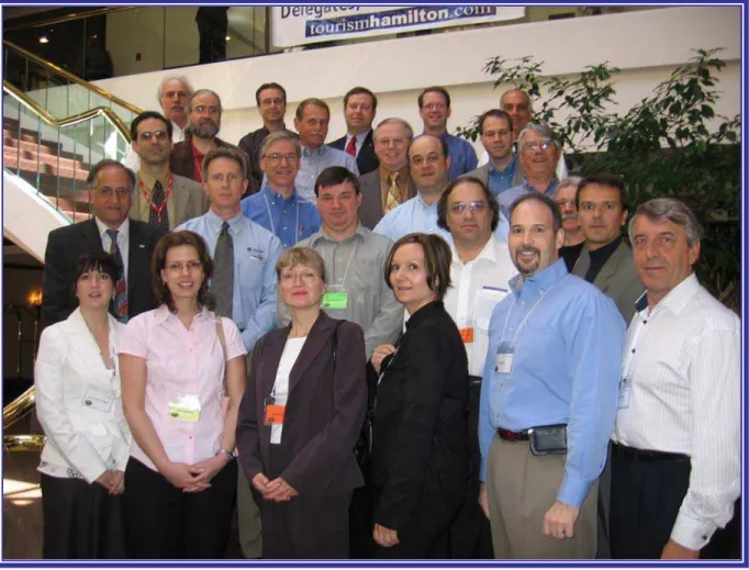 Figure 7:  Participant at the Transport Workshop in April 2006, Hamilton, Canada